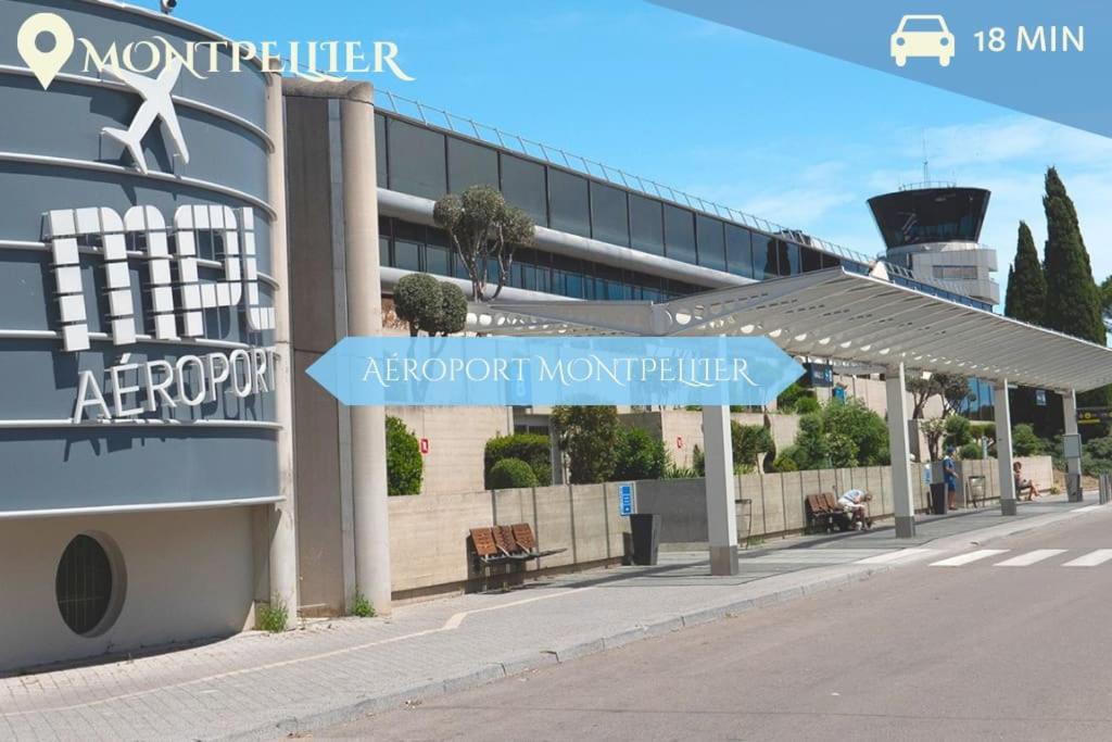 041 - Studio Le Chateau D'O, Appart 4Pers, Parking, Proche Faculte De Medecine Apartment Montpellier Exterior photo